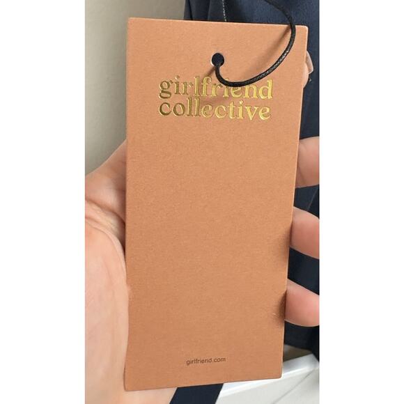 Girlfriend Collective Women’s Medium Navy Blue Racerback Activewear Dress NWT - Picture 5 of 6